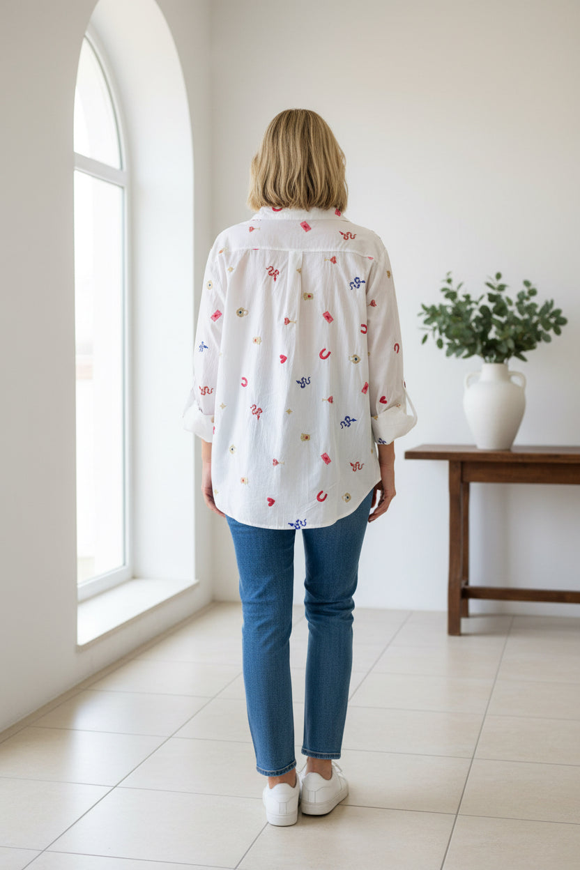 LA Embroidered Shirt