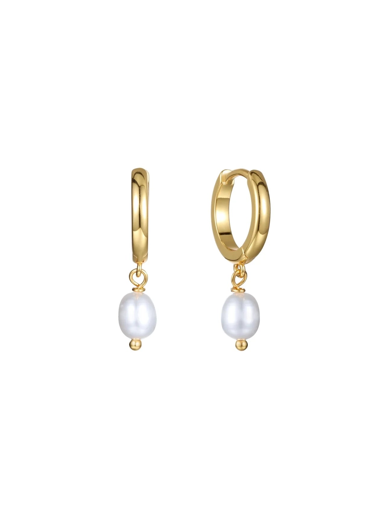 Cora Hoops in 18k Gold Vermeil