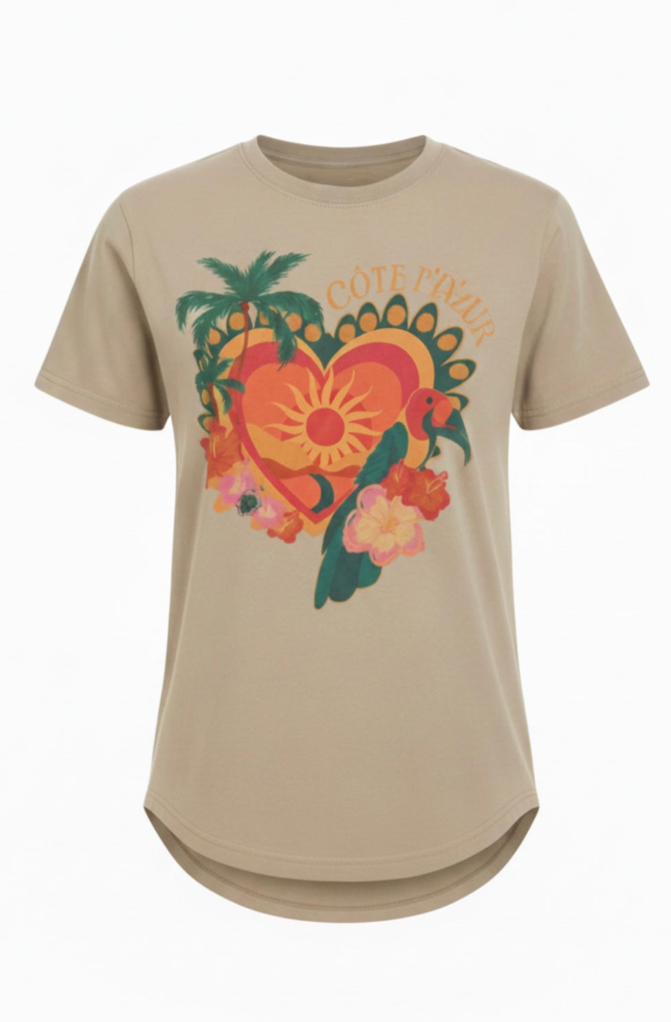 Coast of Azur Tee Mocha