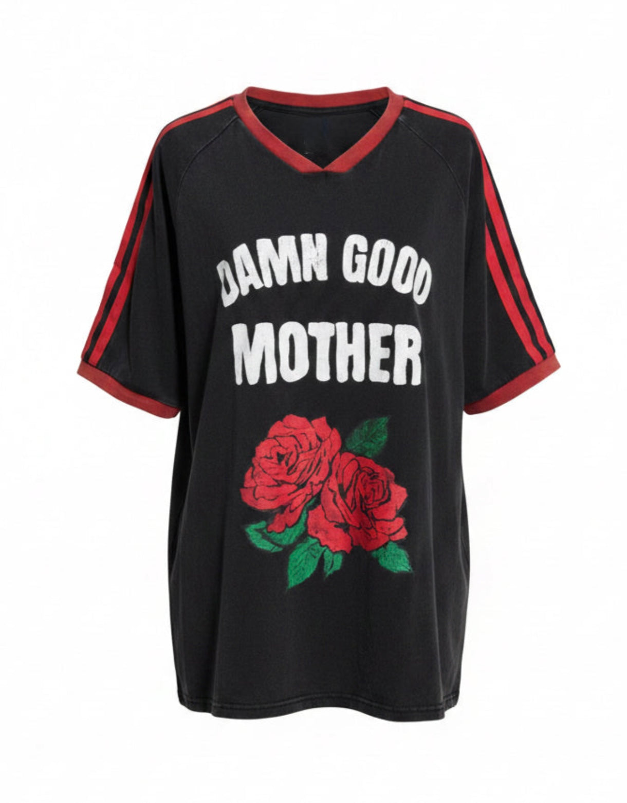 Damn Good Mother Tee Black Acid