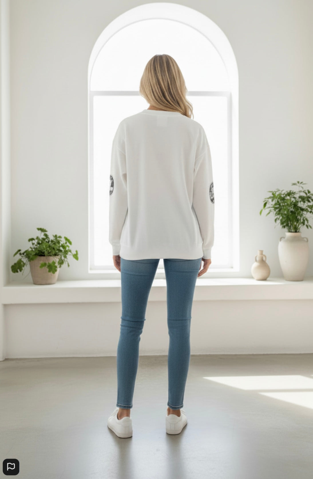 By Frankie Racing Team Long Sleeve Tee White