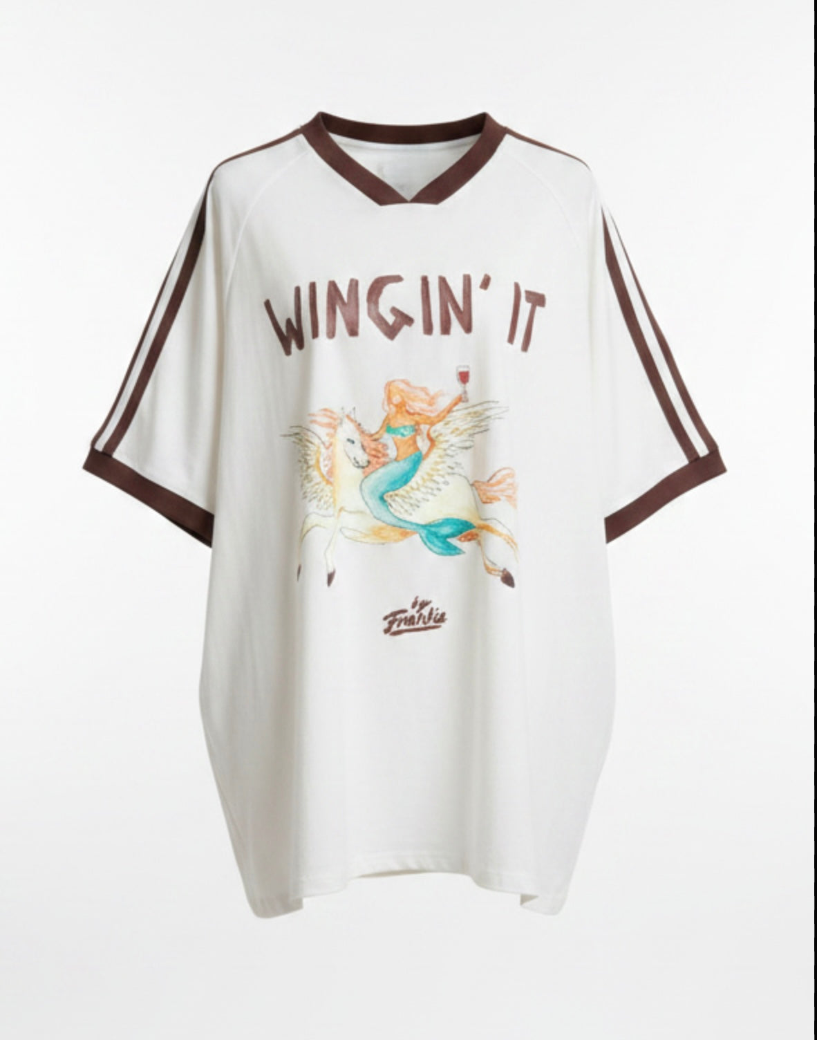 Wingin' It Tee By Frankie White