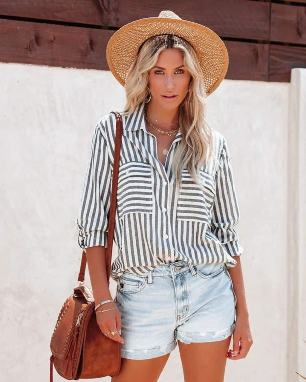 Phoebe Cotton Shirt Charcoal