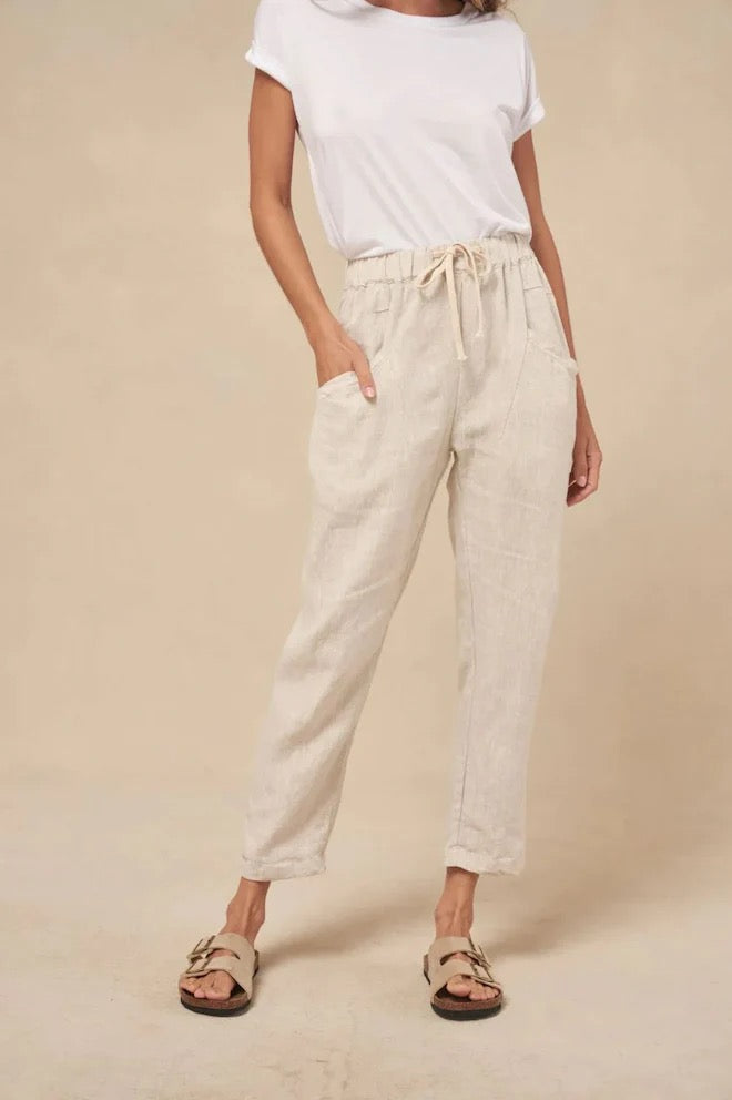 Little Lies Luxe Linen Pant