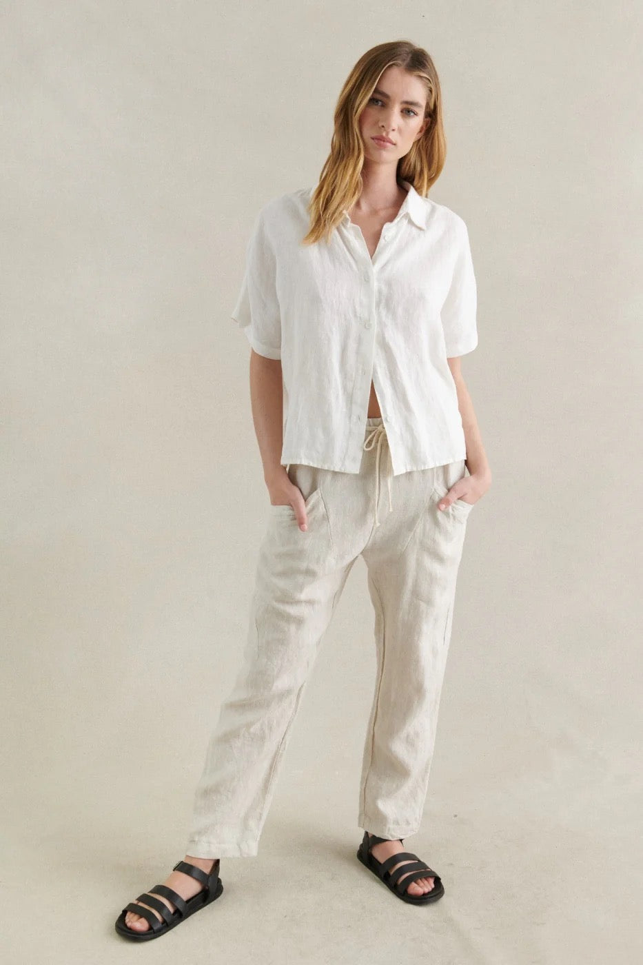 Little Lies Luxe Linen Pant