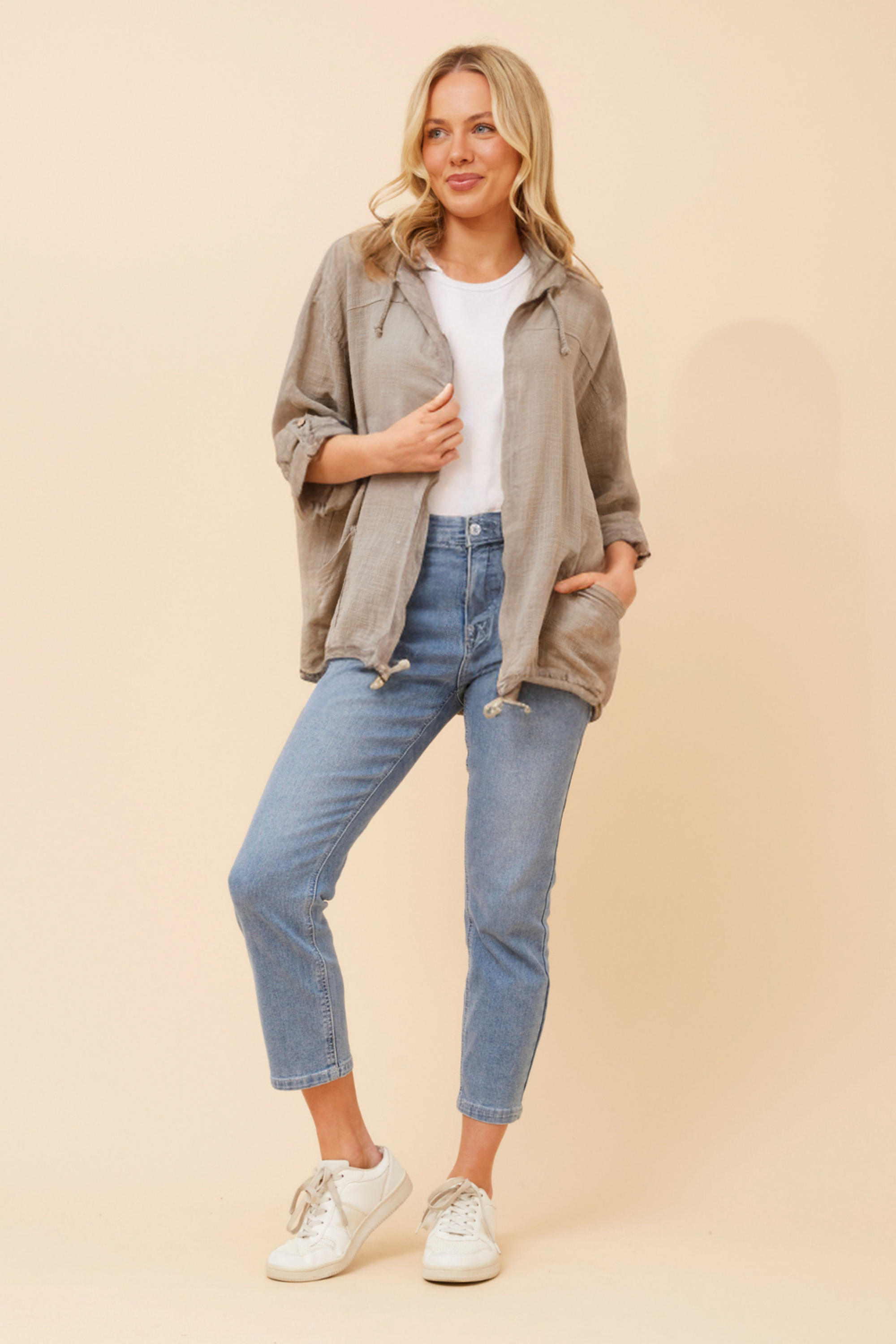 Siena Italian Jacket Taupe