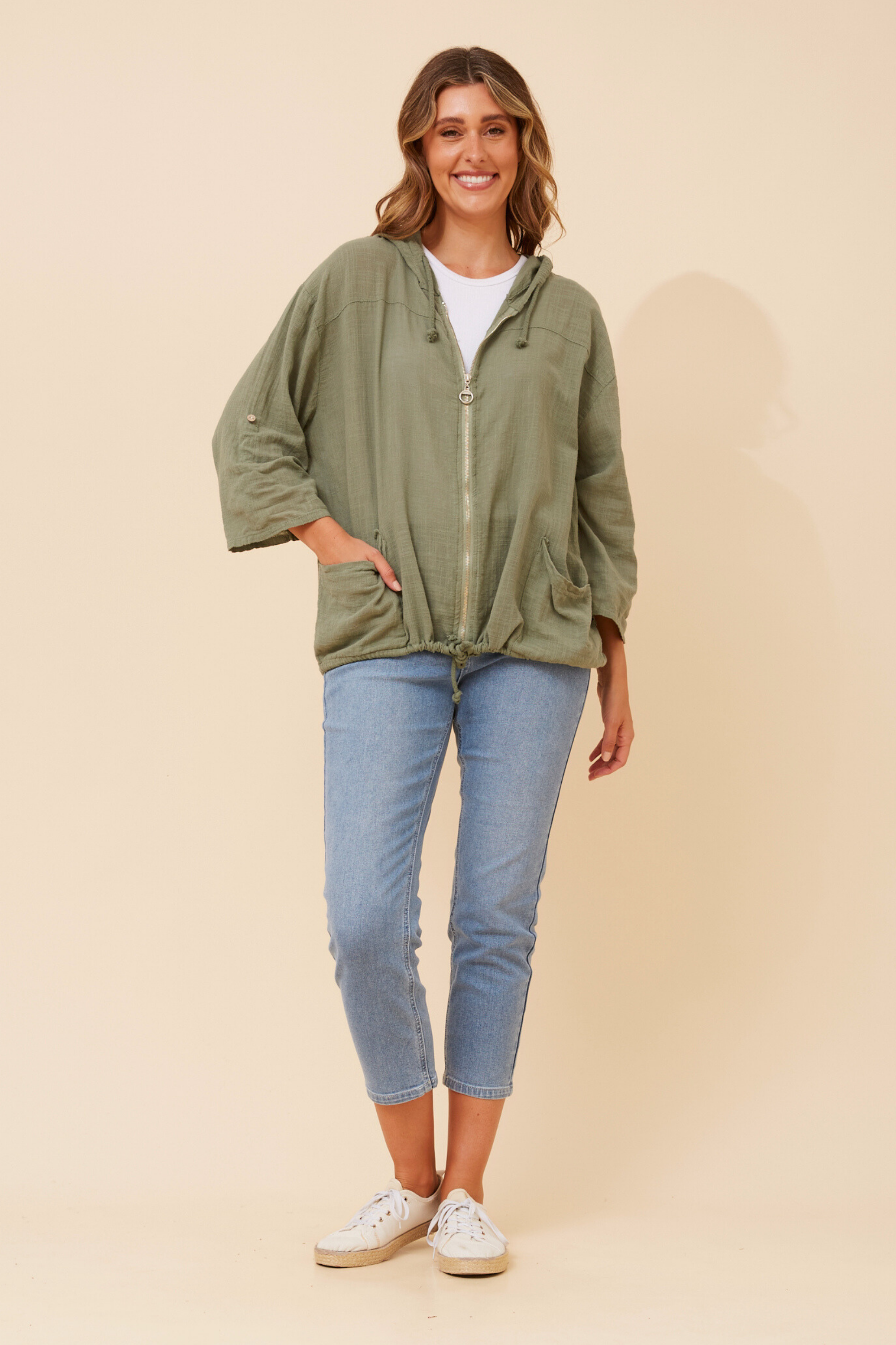 Siena Italian Jacket Khaki