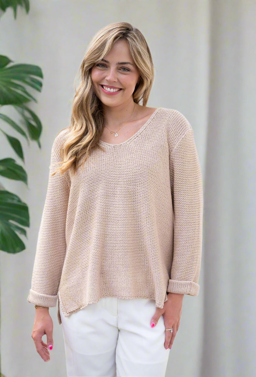 Billi Knit Jumper Mocha