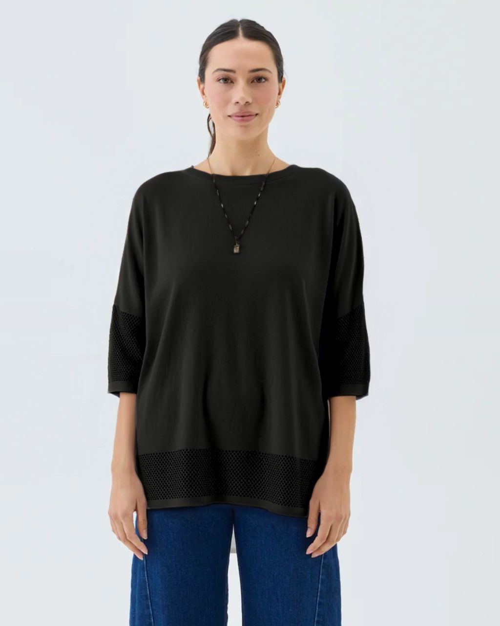Keisha Knit Top Black