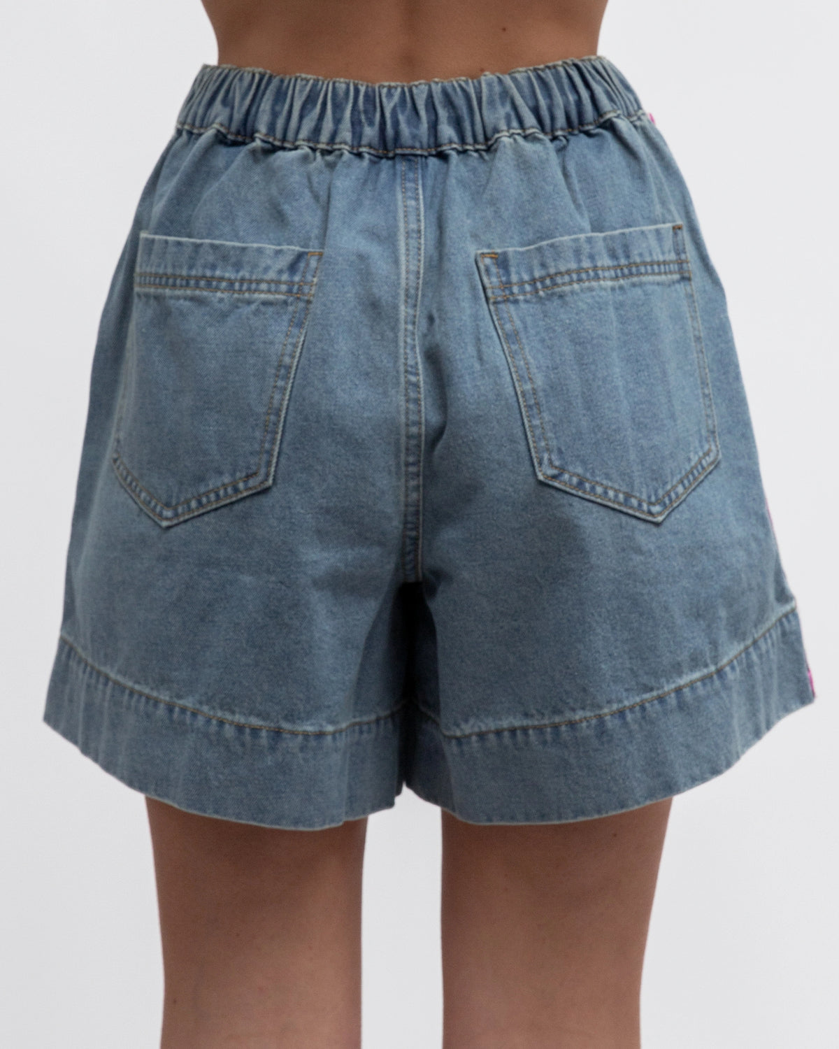 Star Denim Racer Short