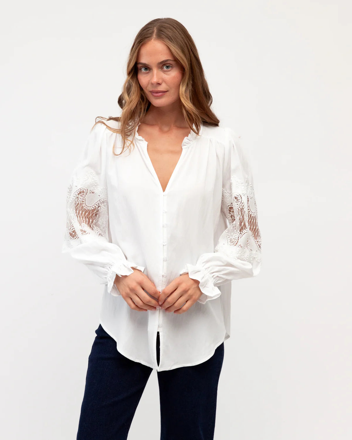 Amanda Blouse White
