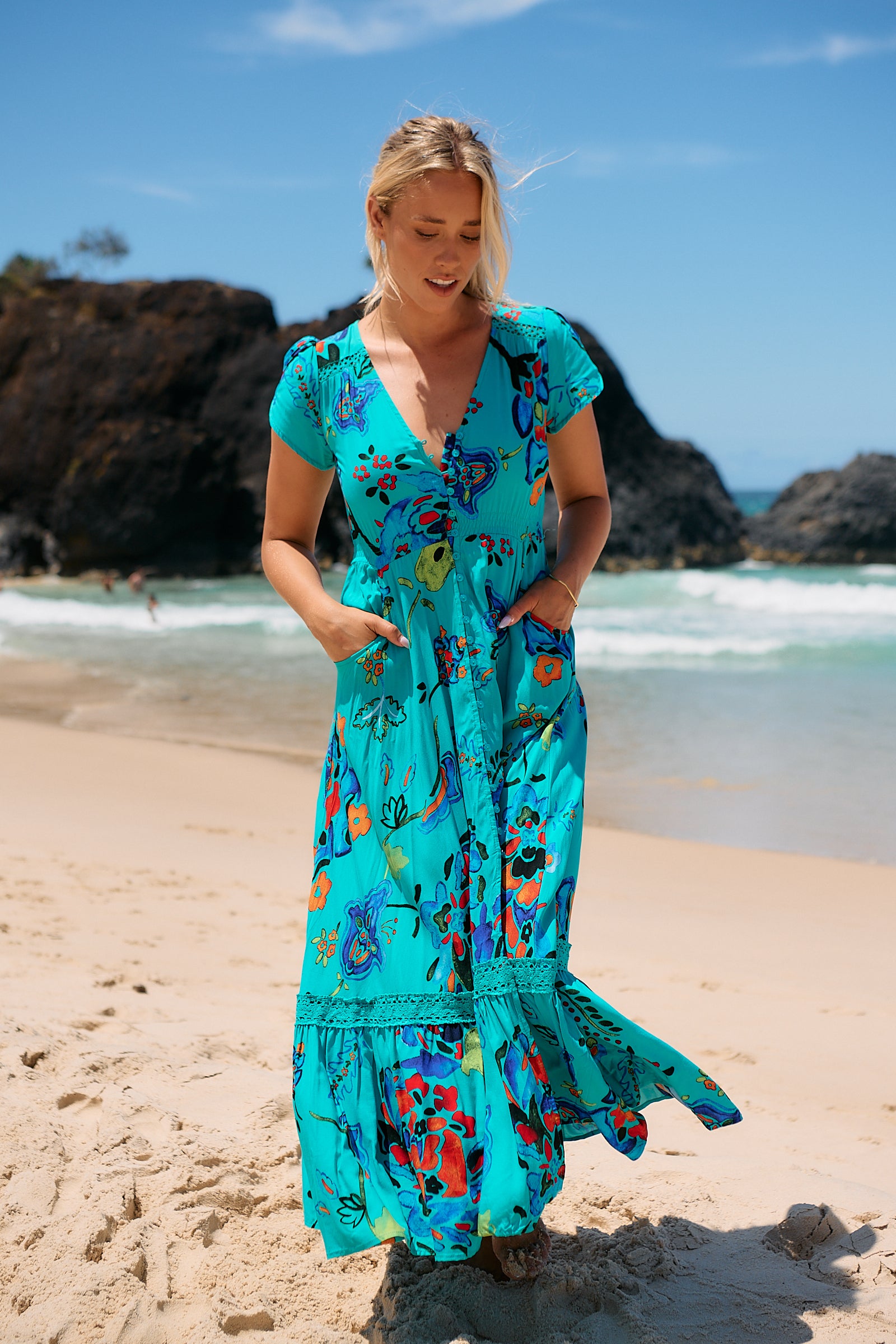Isla Mare Carmen Maxi Dress