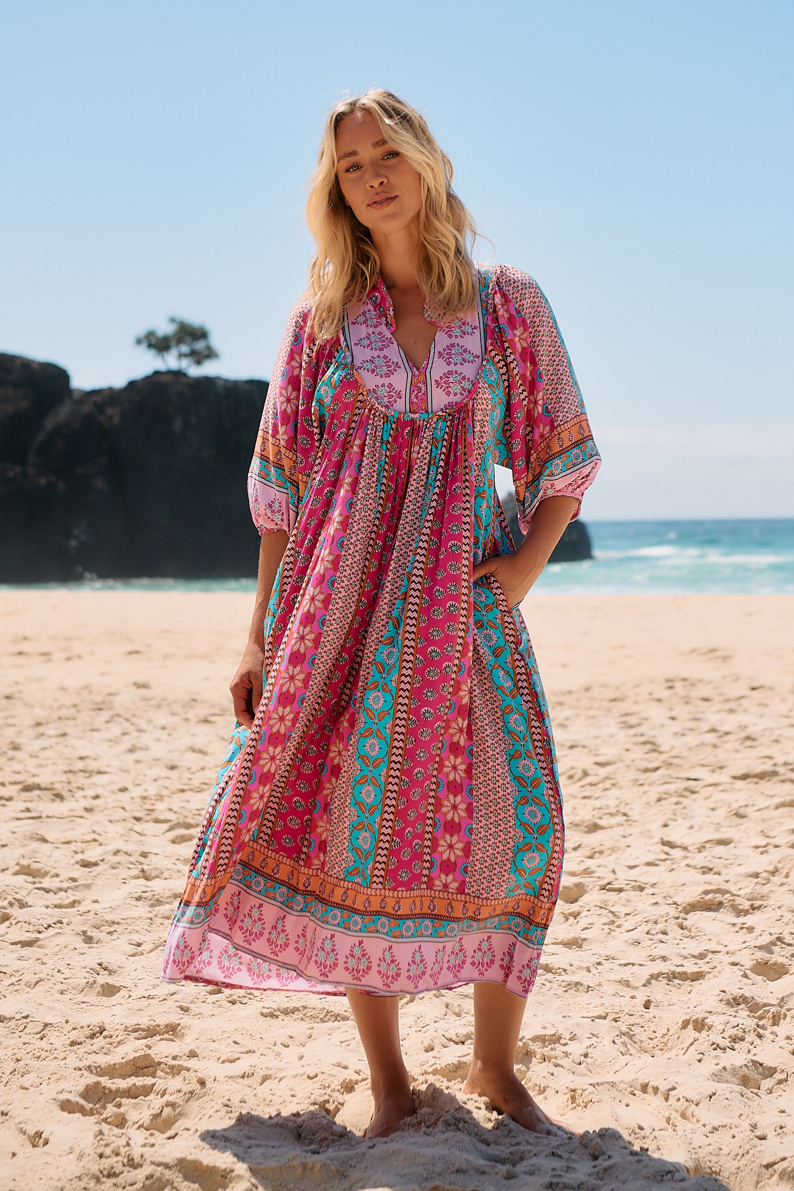 Cedella Print Boheme Midi