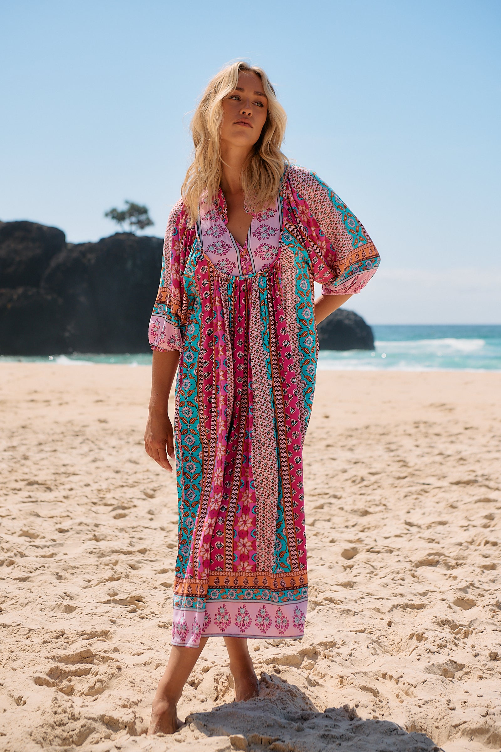 Cedella Print Boheme Midi