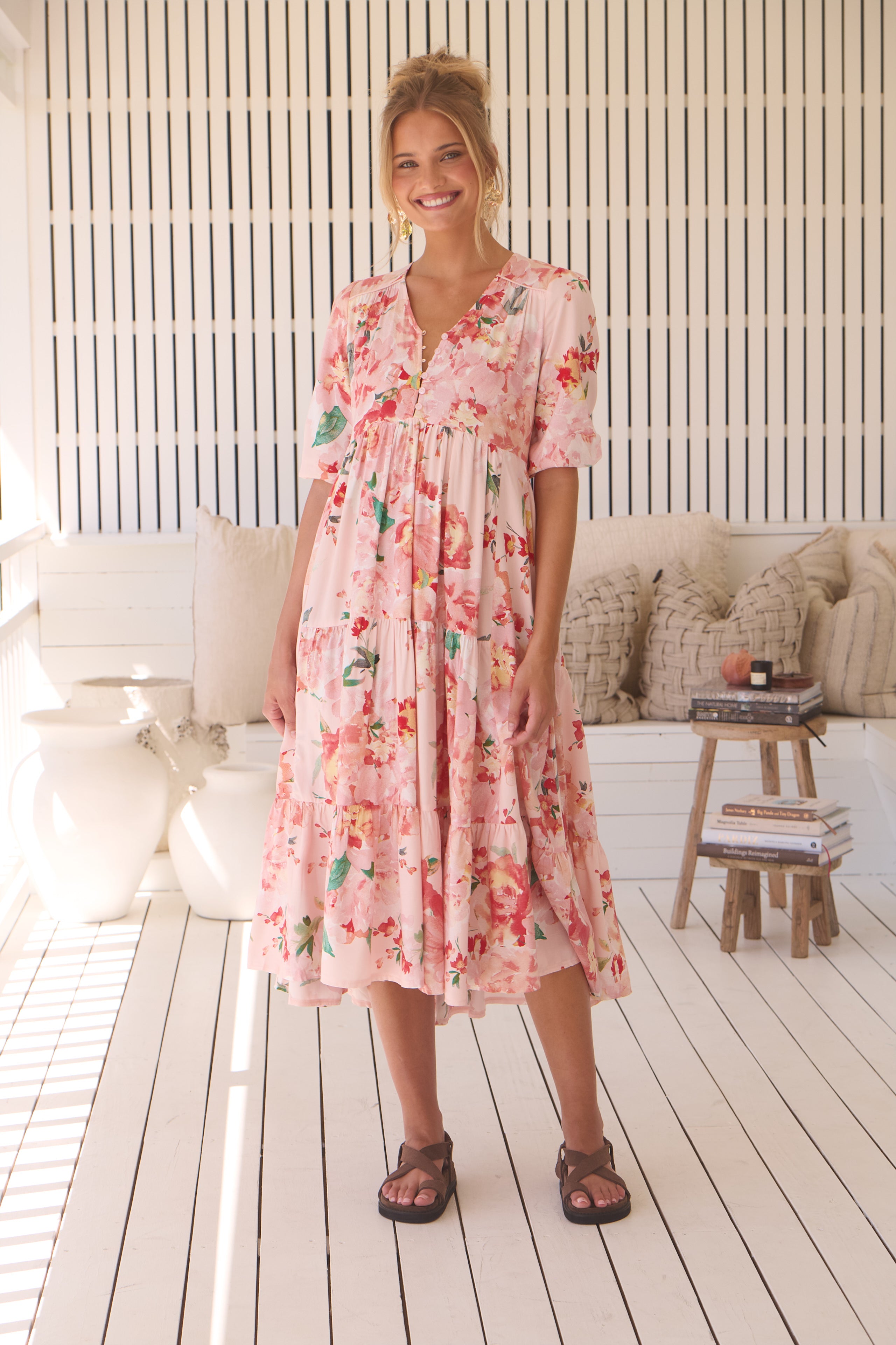 Alessia Eve Midi Dress
