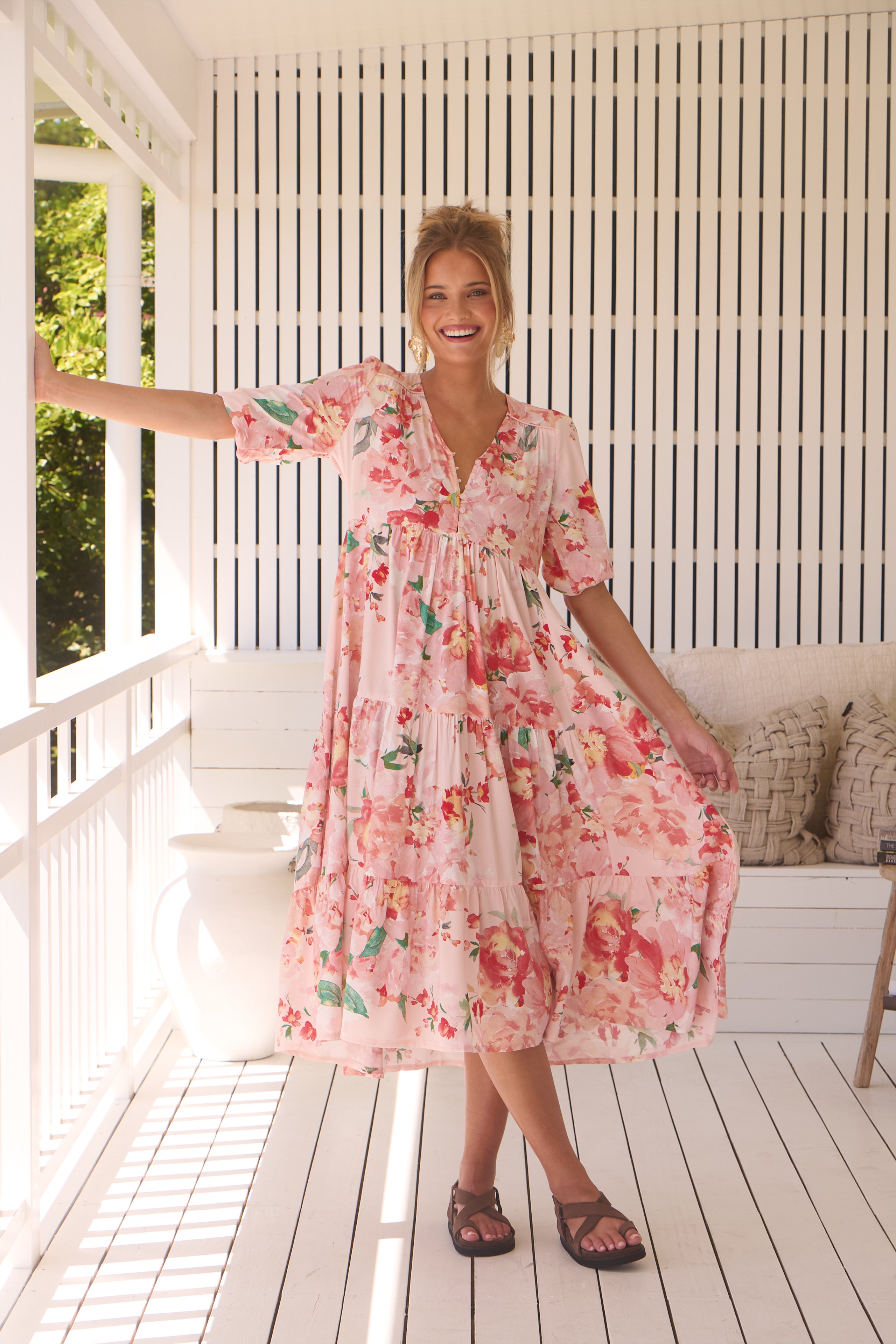 Alessia Eve Midi Dress
