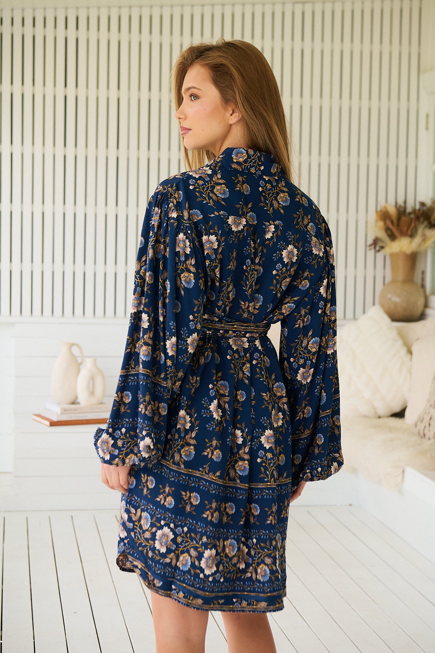 Beverly Dress -Adeline Print