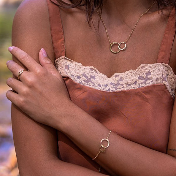 Devoted Necklace in Gold