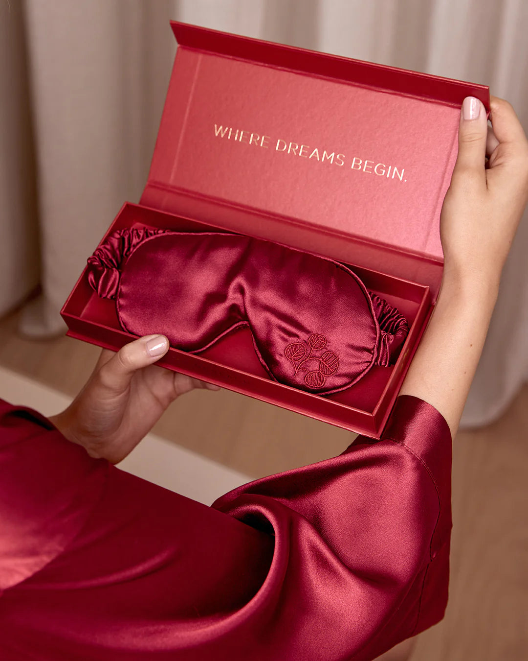Sleep Eye Mask - Ruby & Pearl