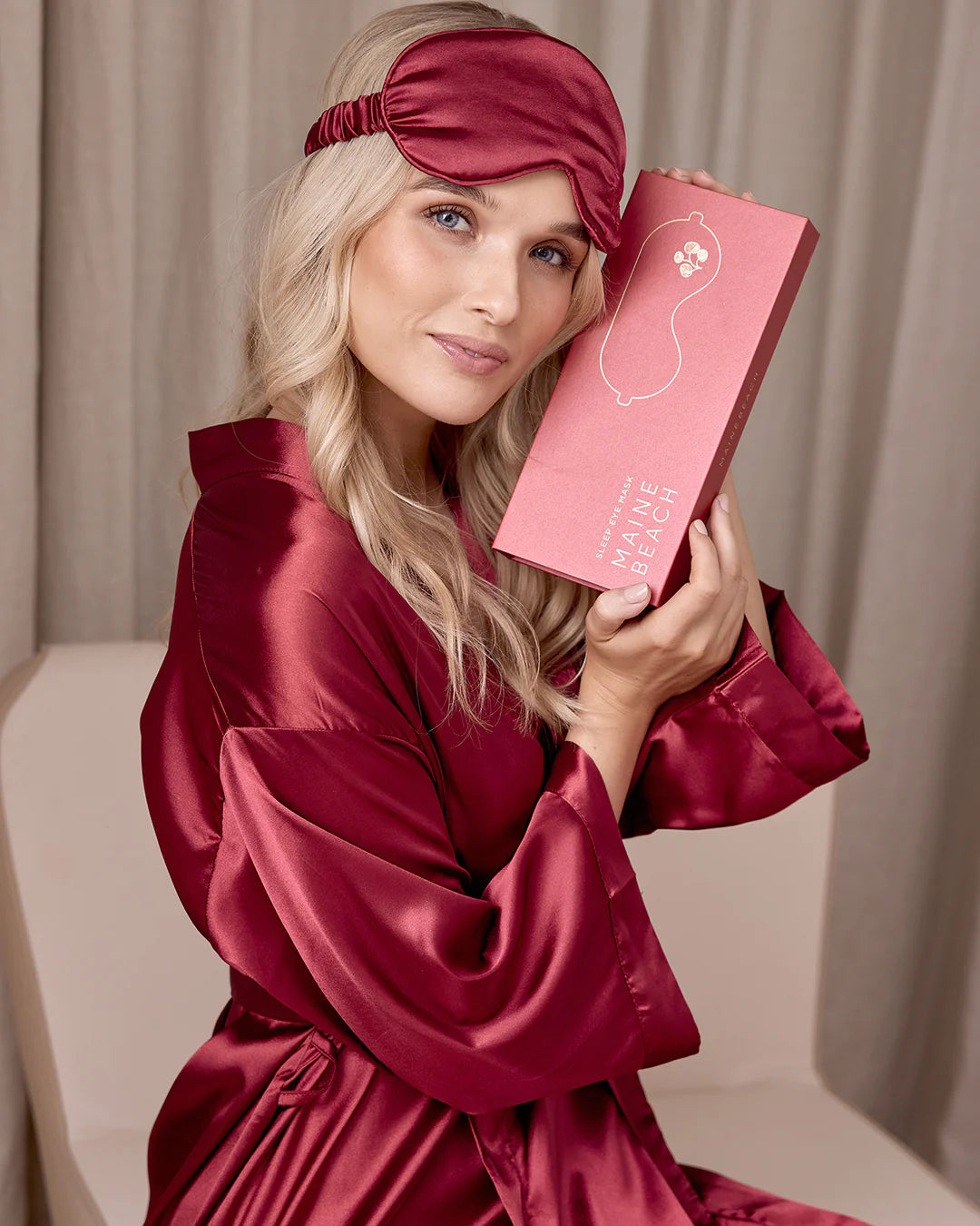 Sleep Eye Mask - Ruby & Pearl