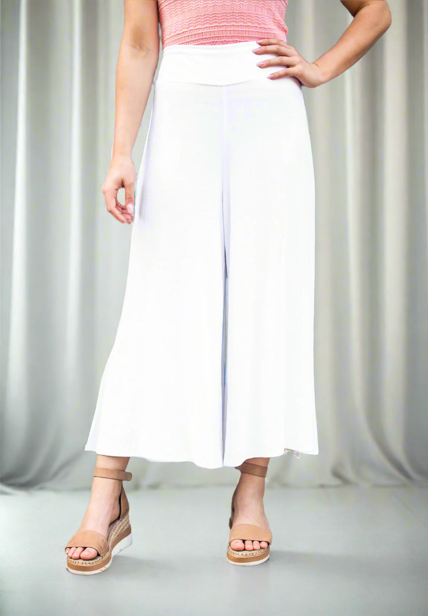 Classic Wide Leg Linen Pant