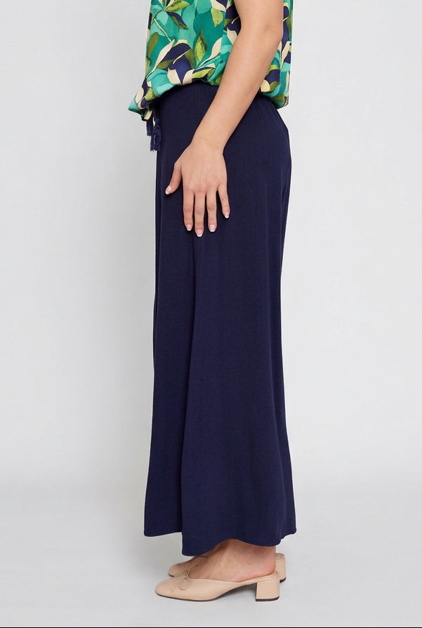 Classic Wide Leg Linen Pant