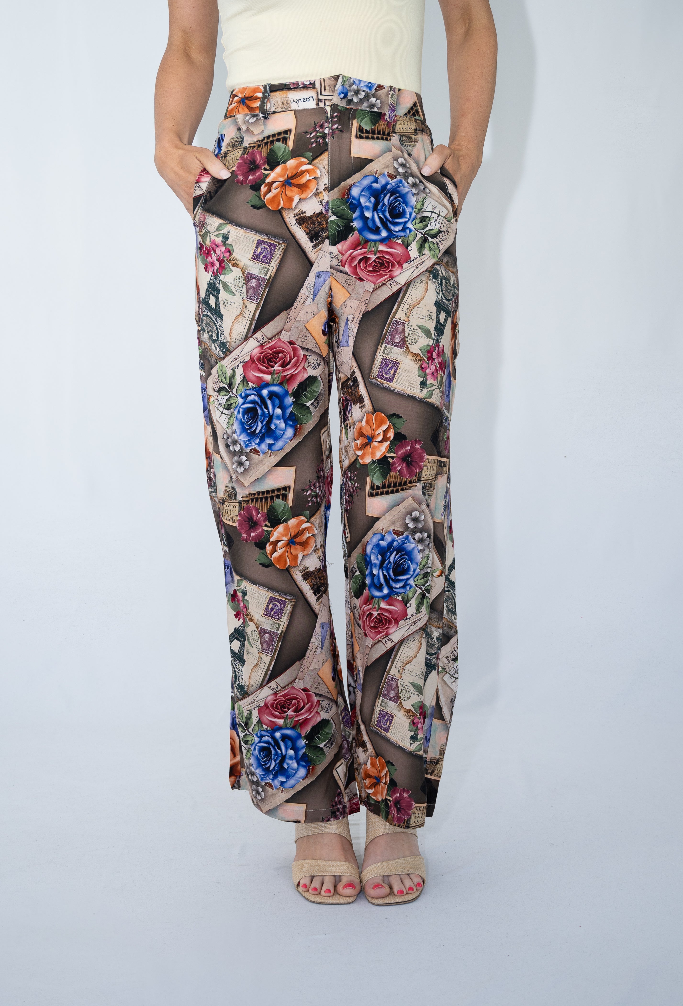 French Collage Pant