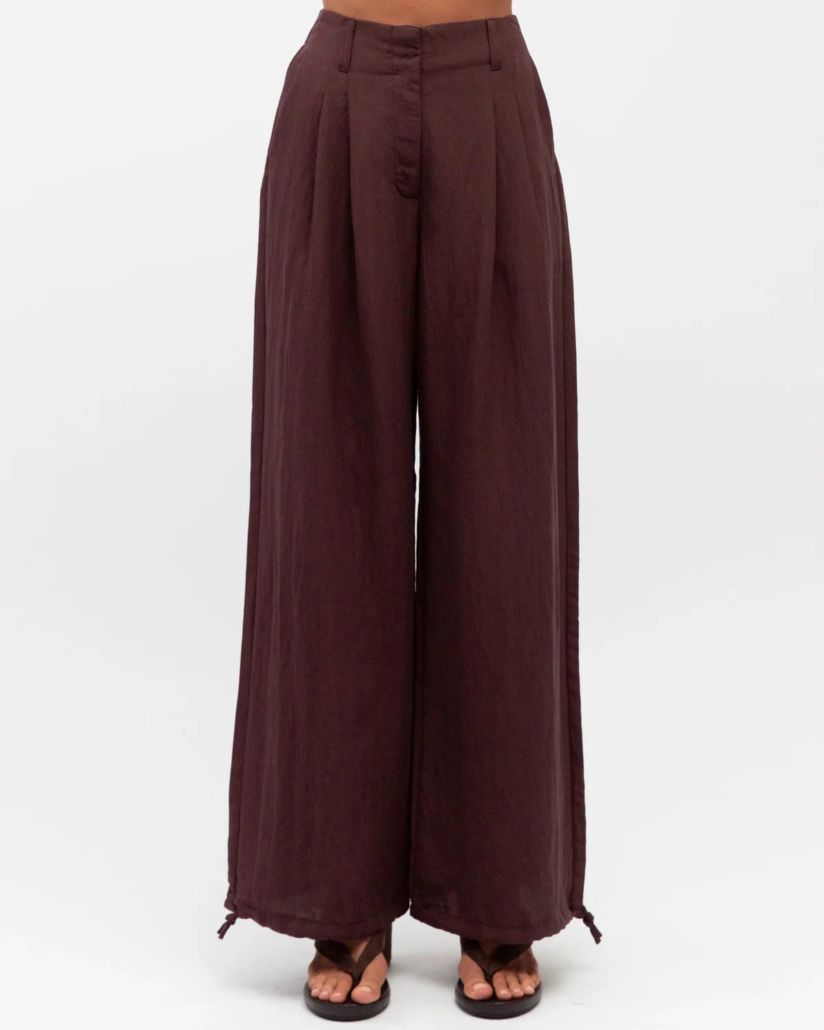 Acia Balloon Pant Chocolate
