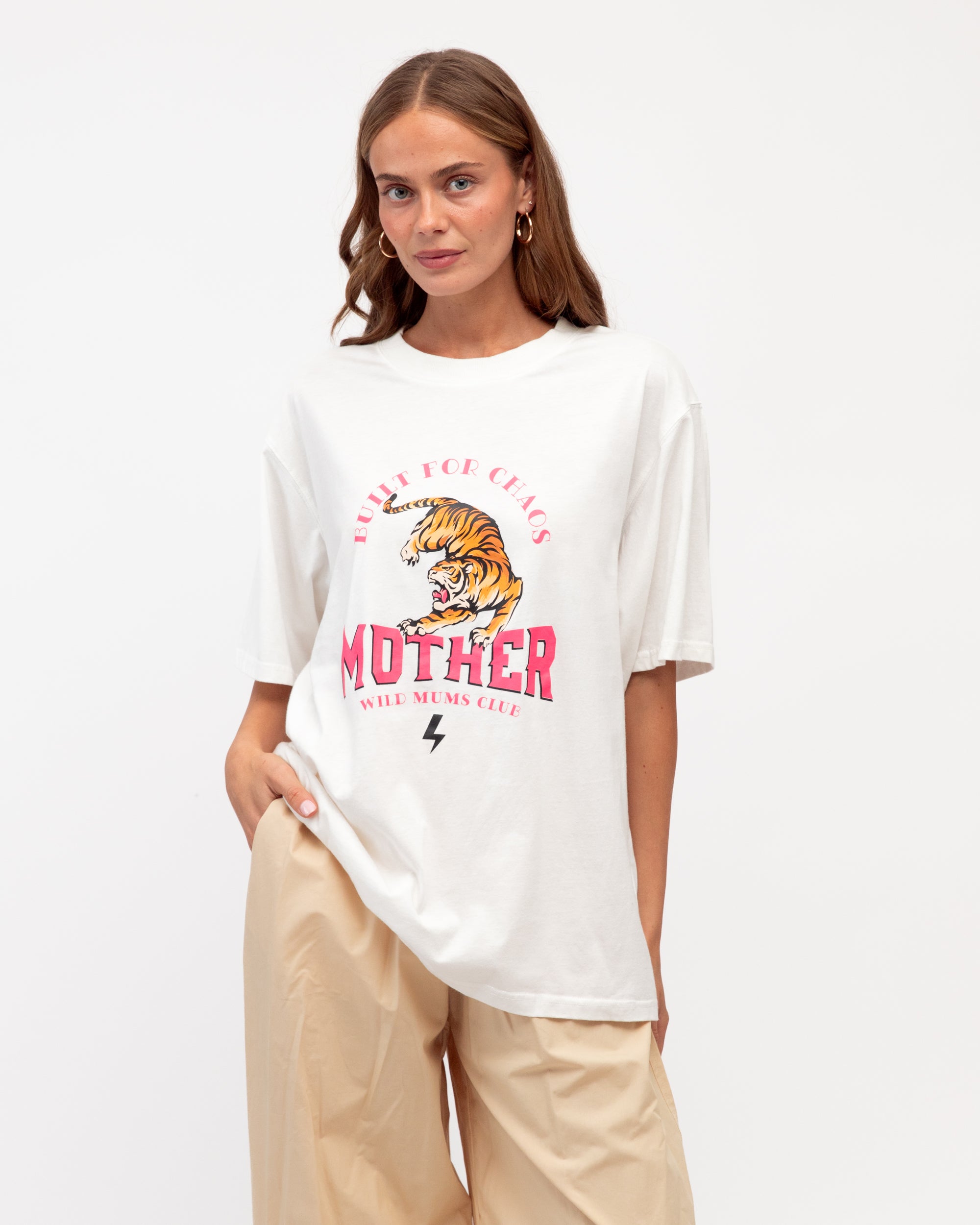 Mother Chaos Tee White