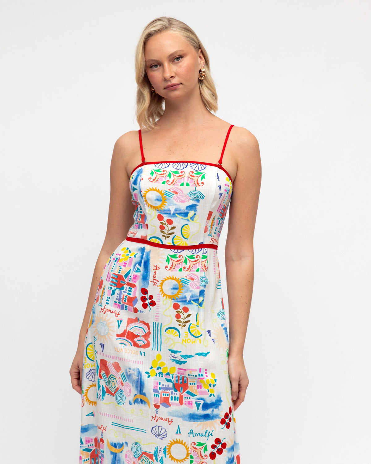 Italian Summer Maxi Dress