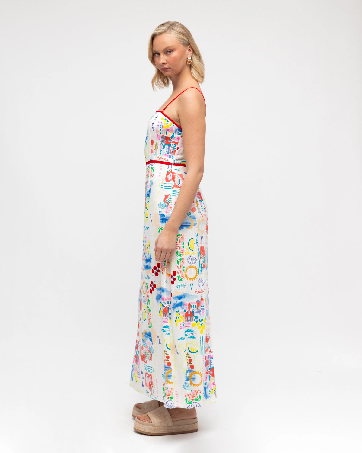 Italian Summer Maxi Dress
