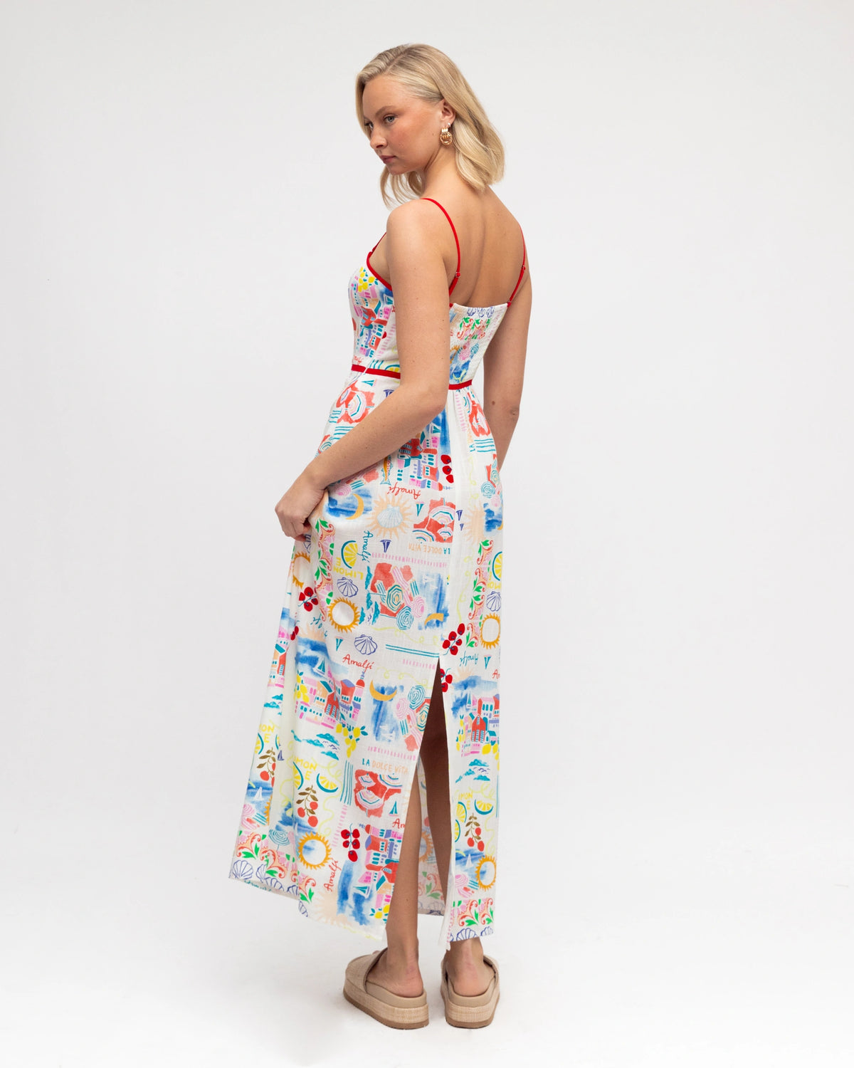 Italian Summer Maxi Dress