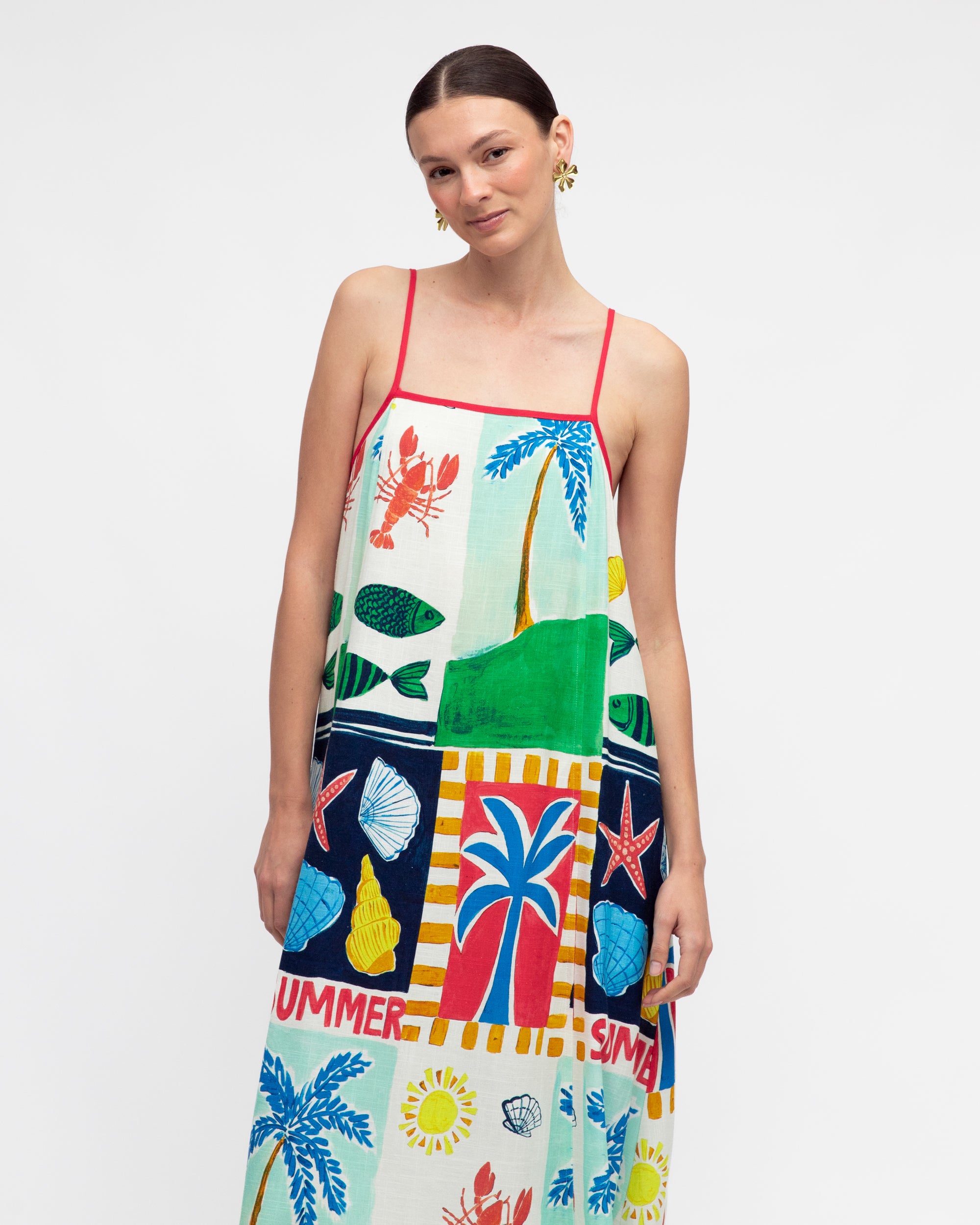 Soleil Summer Midi Dress