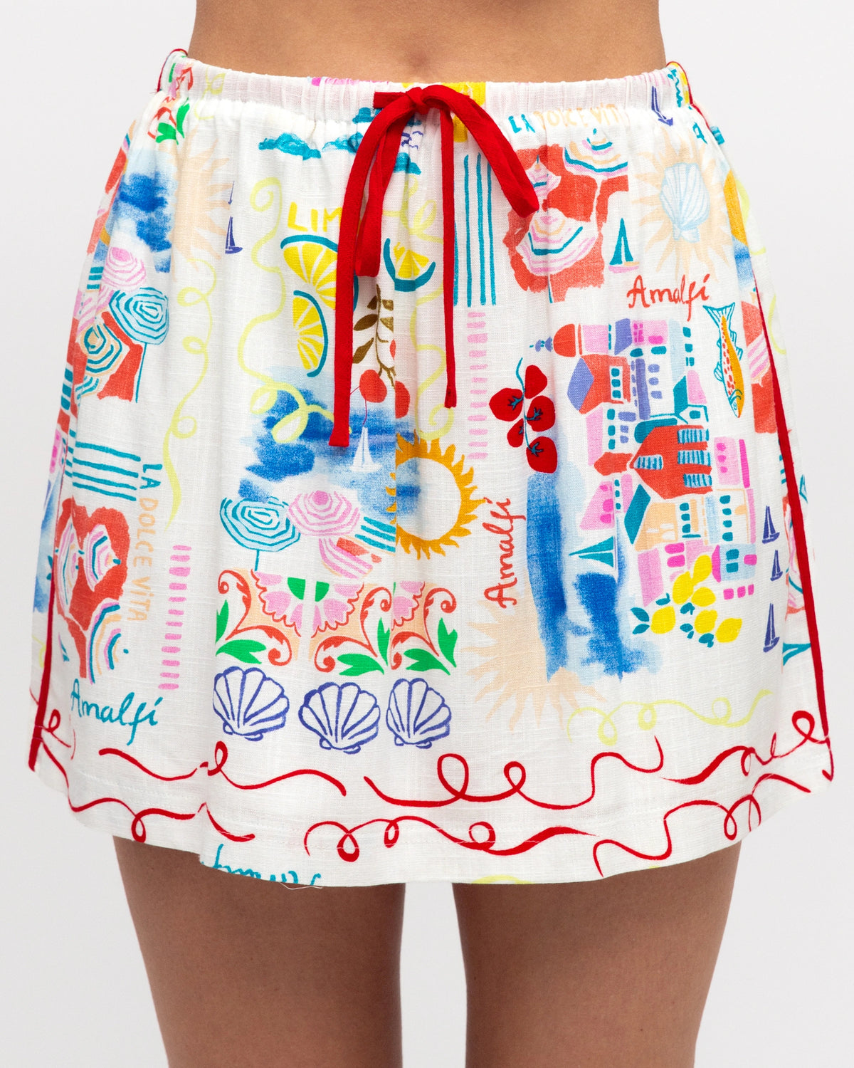 Italian Summer Top & Skirt Set