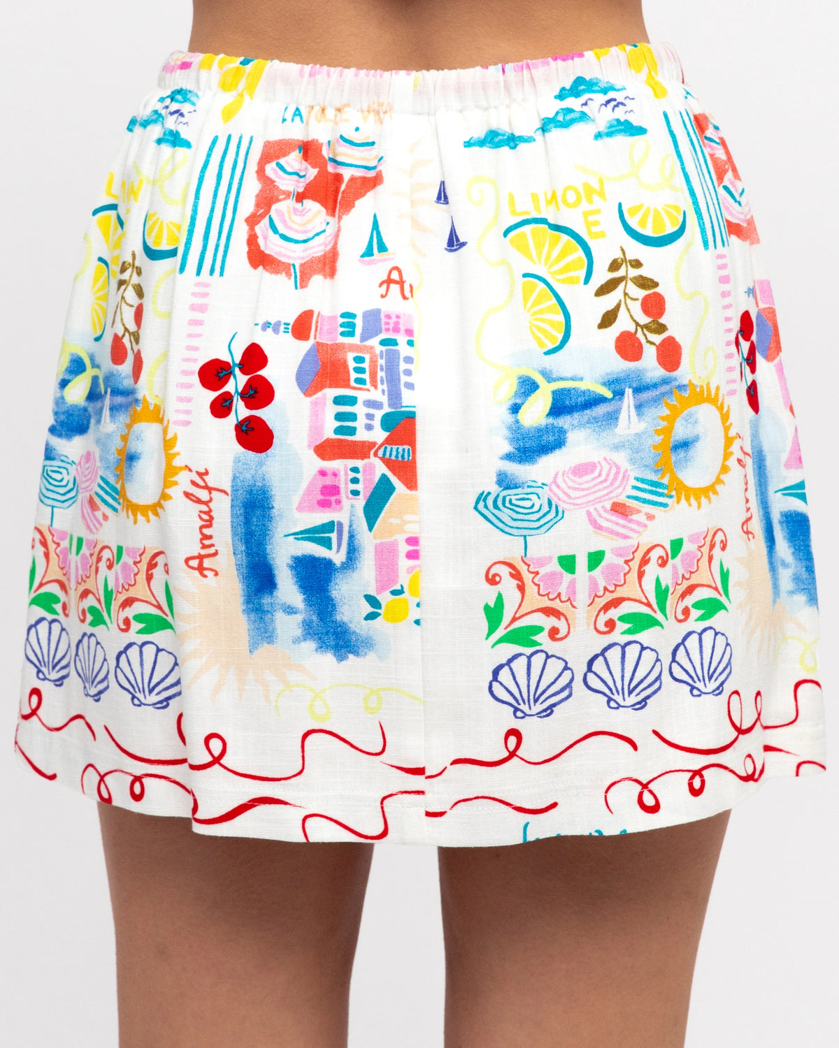 Italian Summer Top & Skirt Set