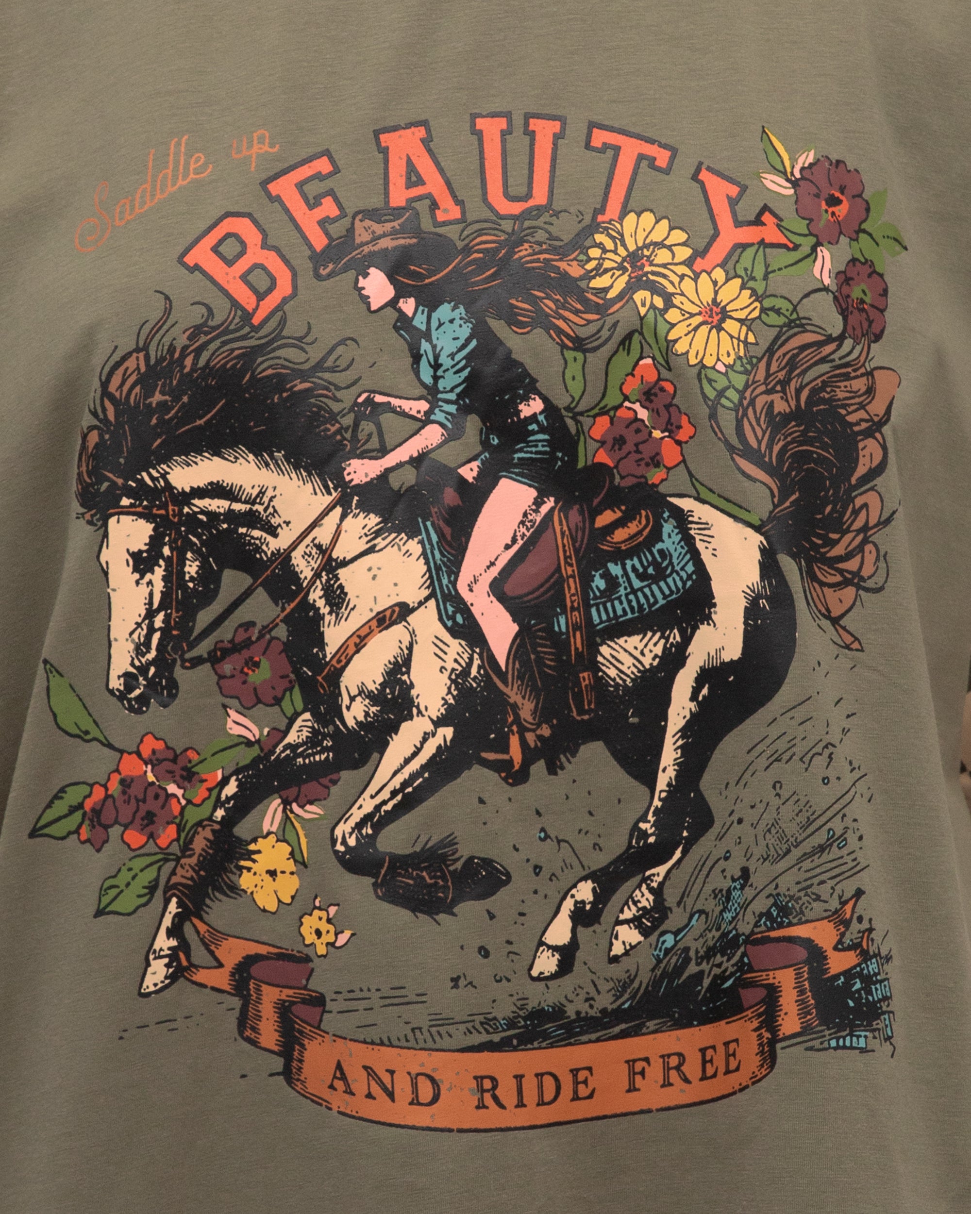 Wild West Tee Khaki