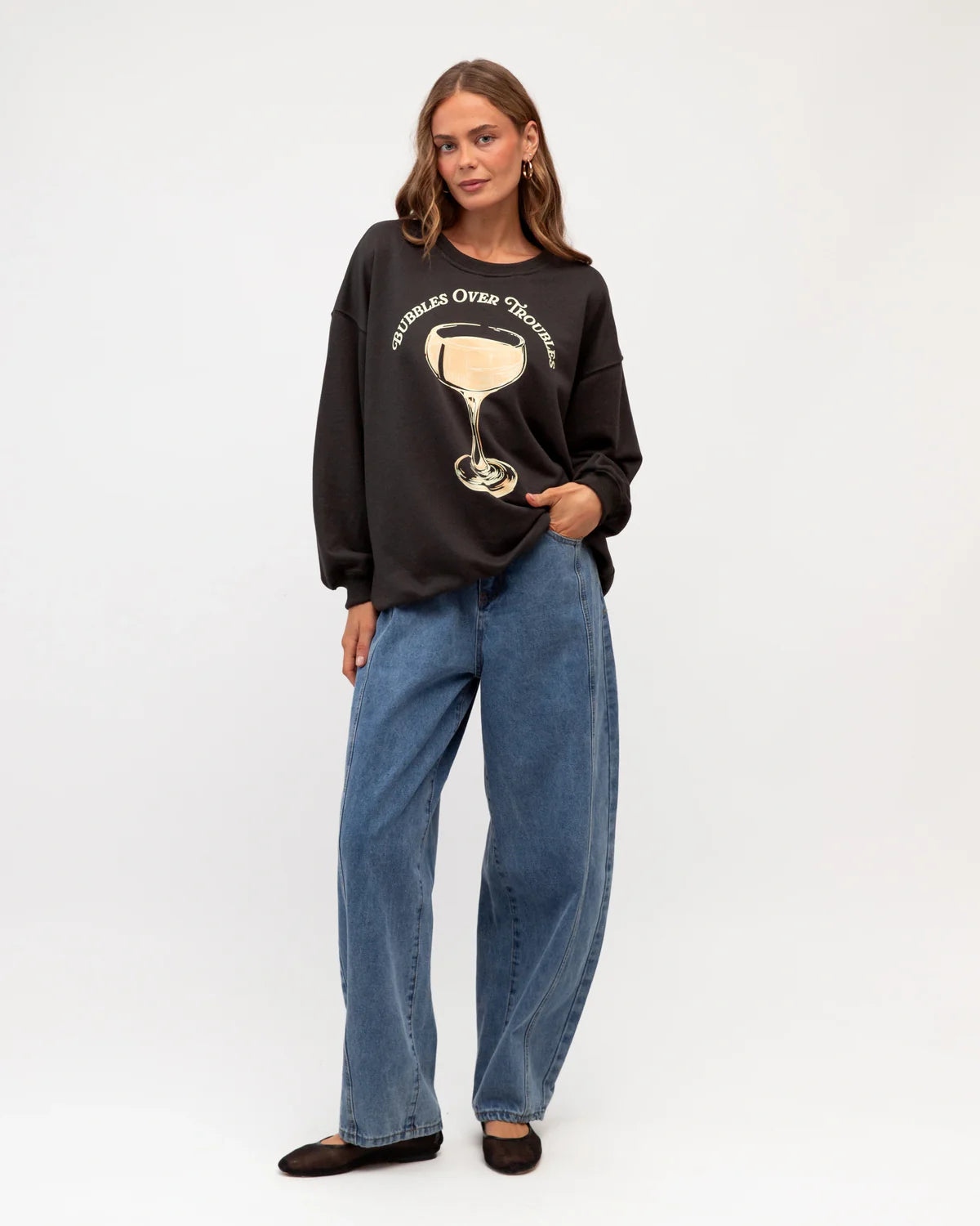 Bubbles over Troubles Sweater