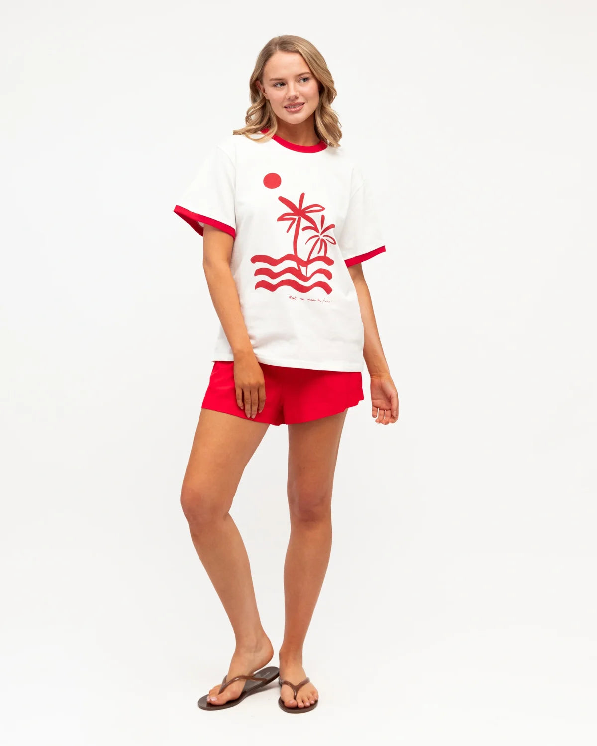 Palmy Tee Set