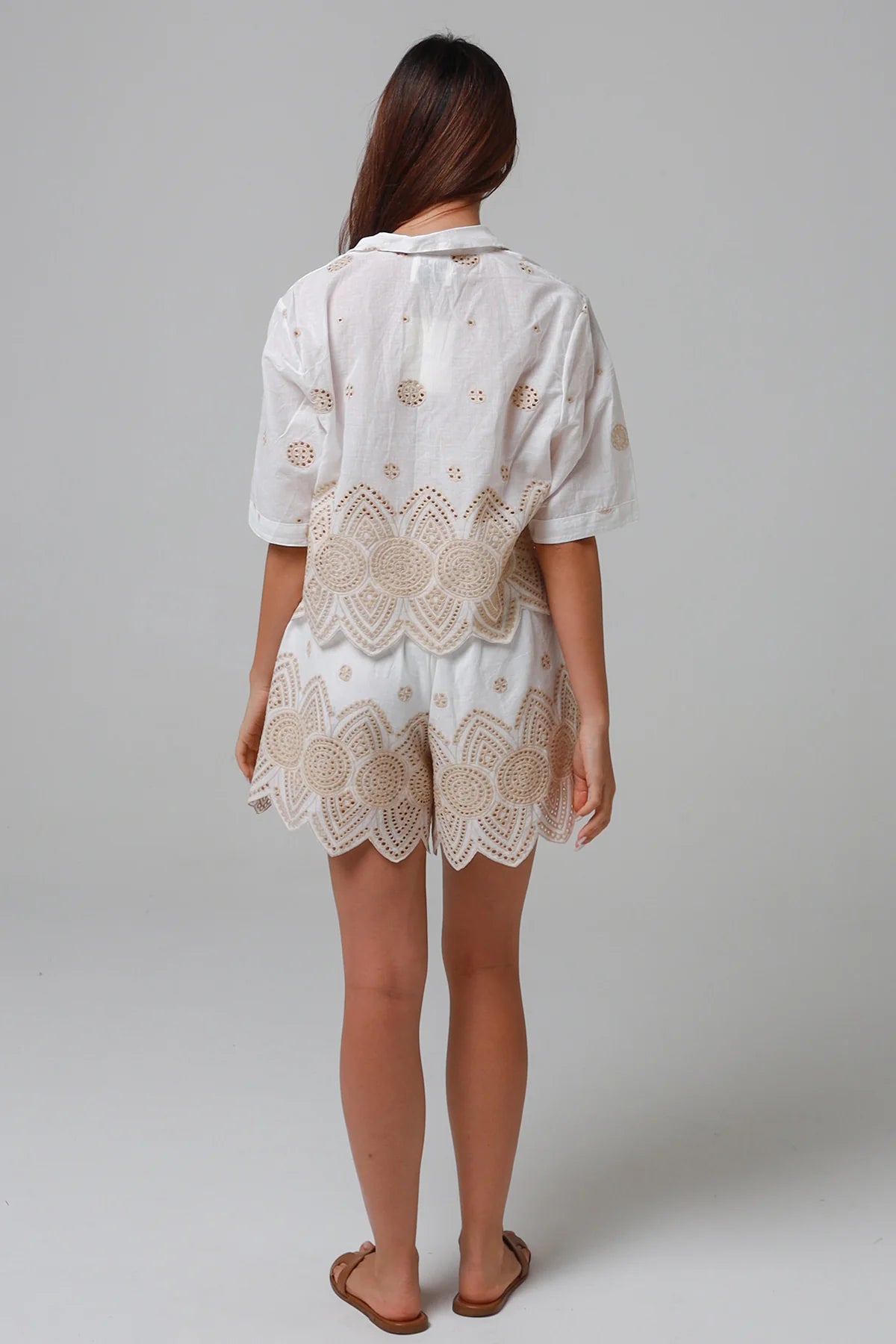 Sandswept Broderie Set