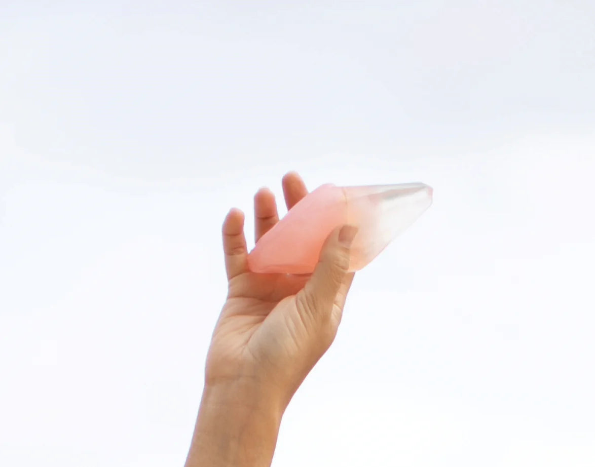 Rose Quartz Crystal Soap