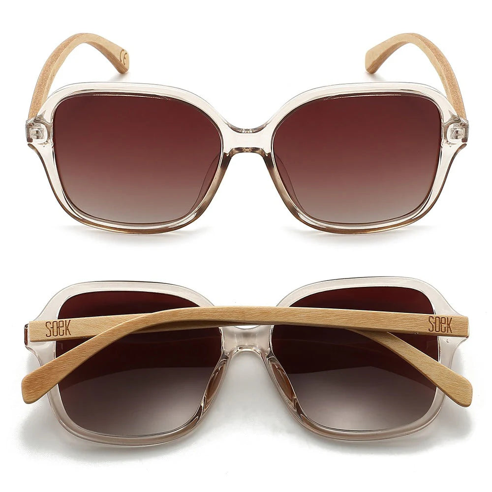 SOEK SCARLETT CHAMPAGNE SUNGLASSES