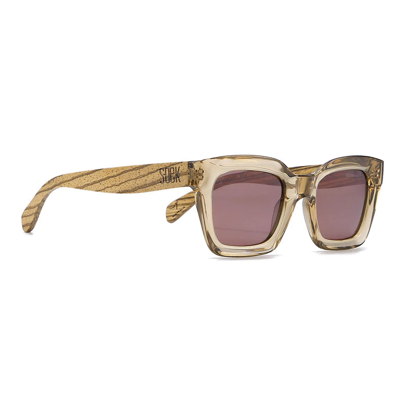 SOEK ZAHRA CHAMPAGNE SUNGLASSES