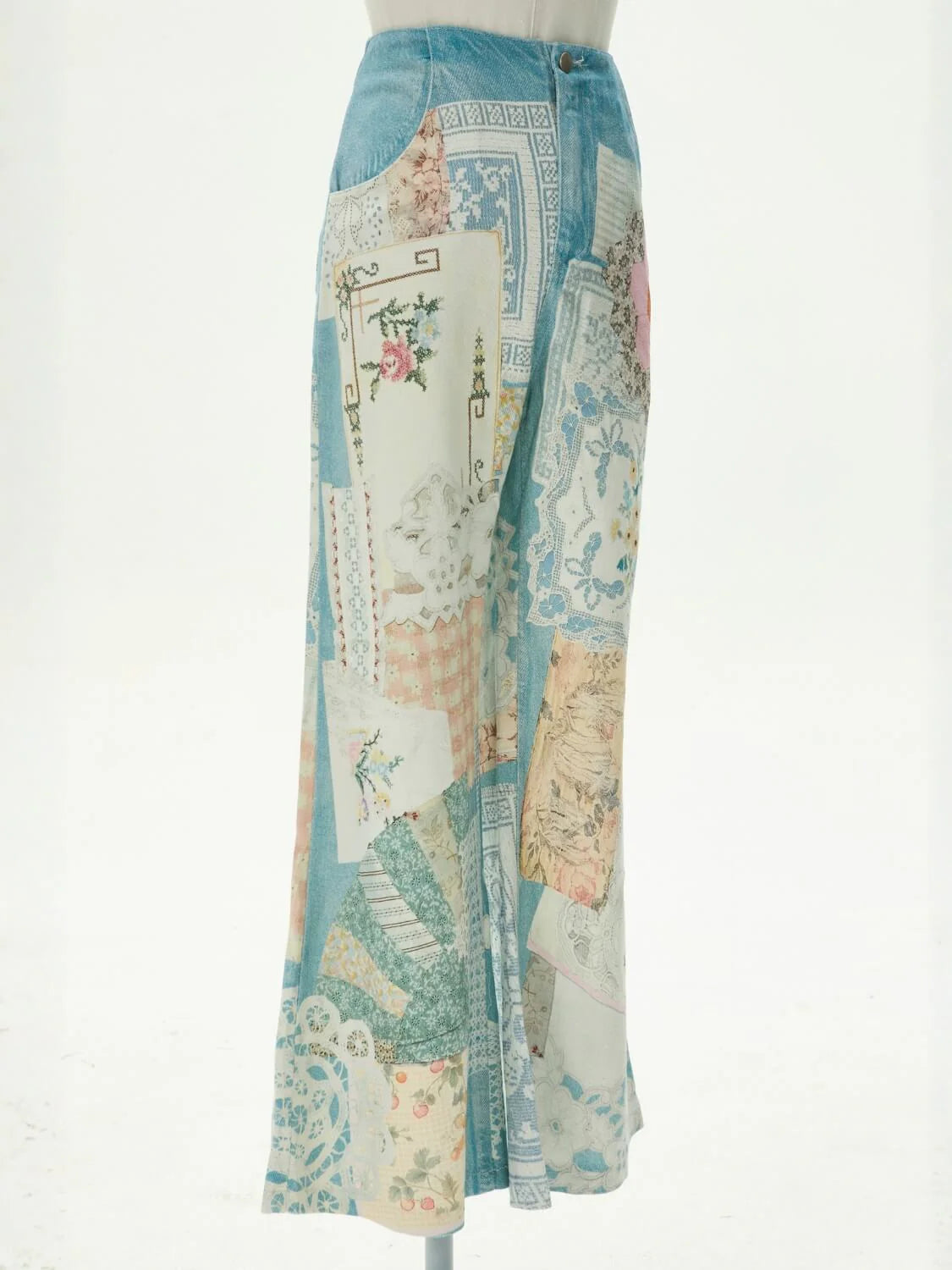 Garden of Eden Floral Denim Jean