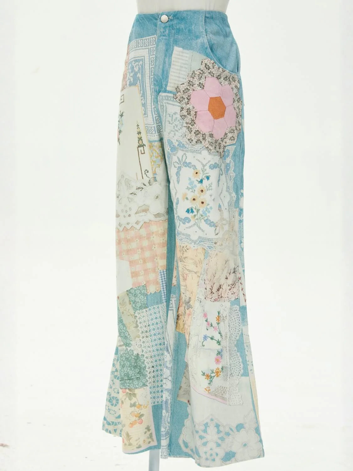 Garden of Eden Floral Denim Jean