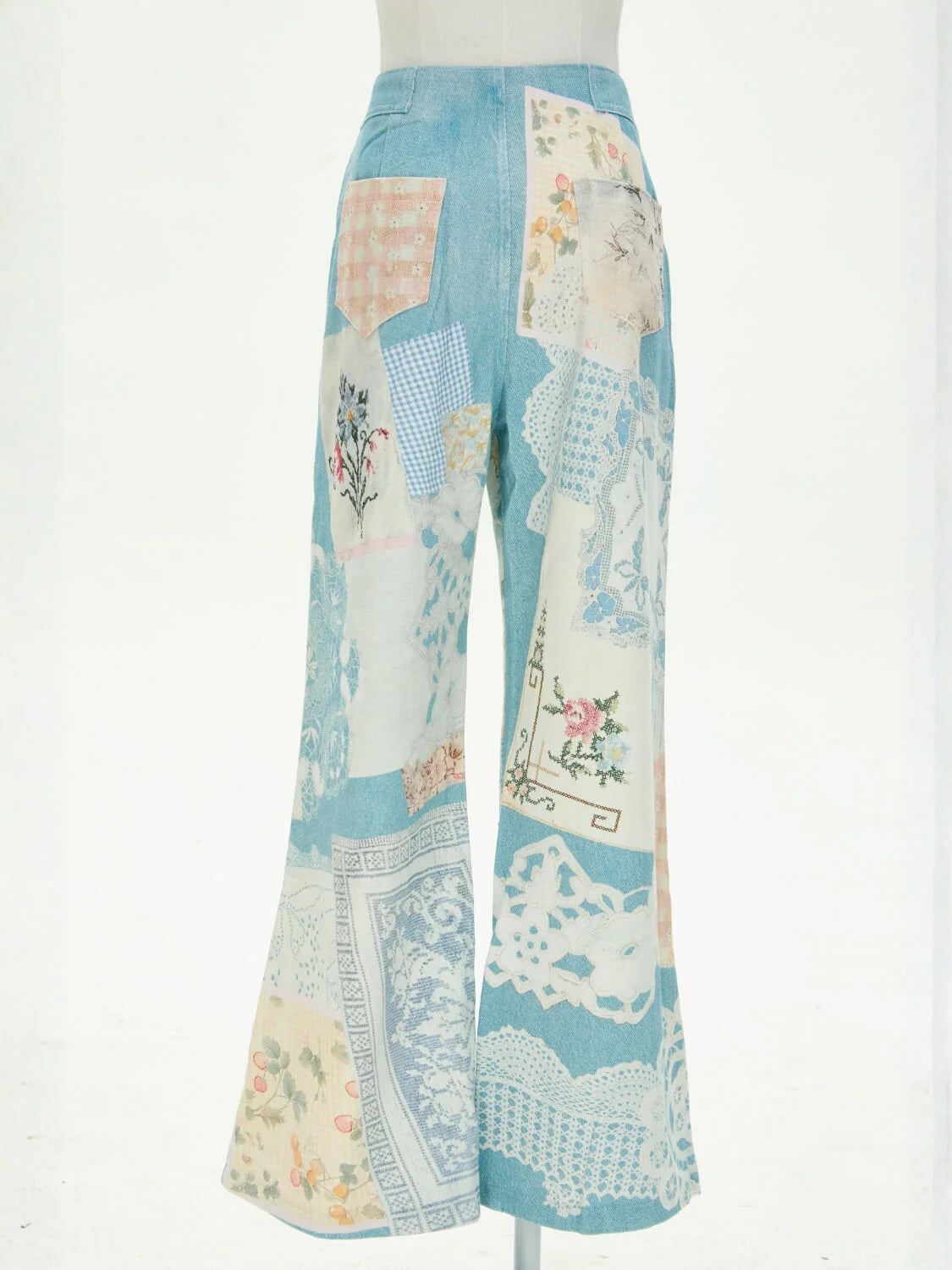 Garden of Eden Floral Denim Jean