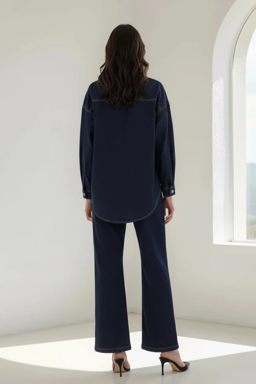 Denver Denim 2 Pce Shirt & Jean Set