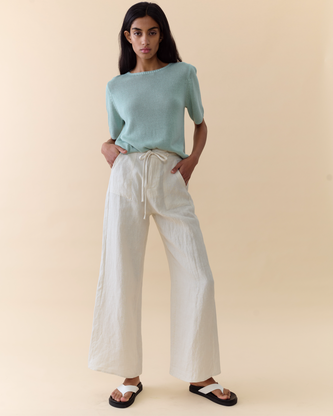 Summer Knit Little Lies Tee