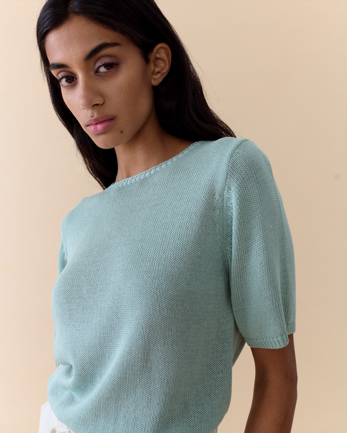 Summer Knit Little Lies Tee