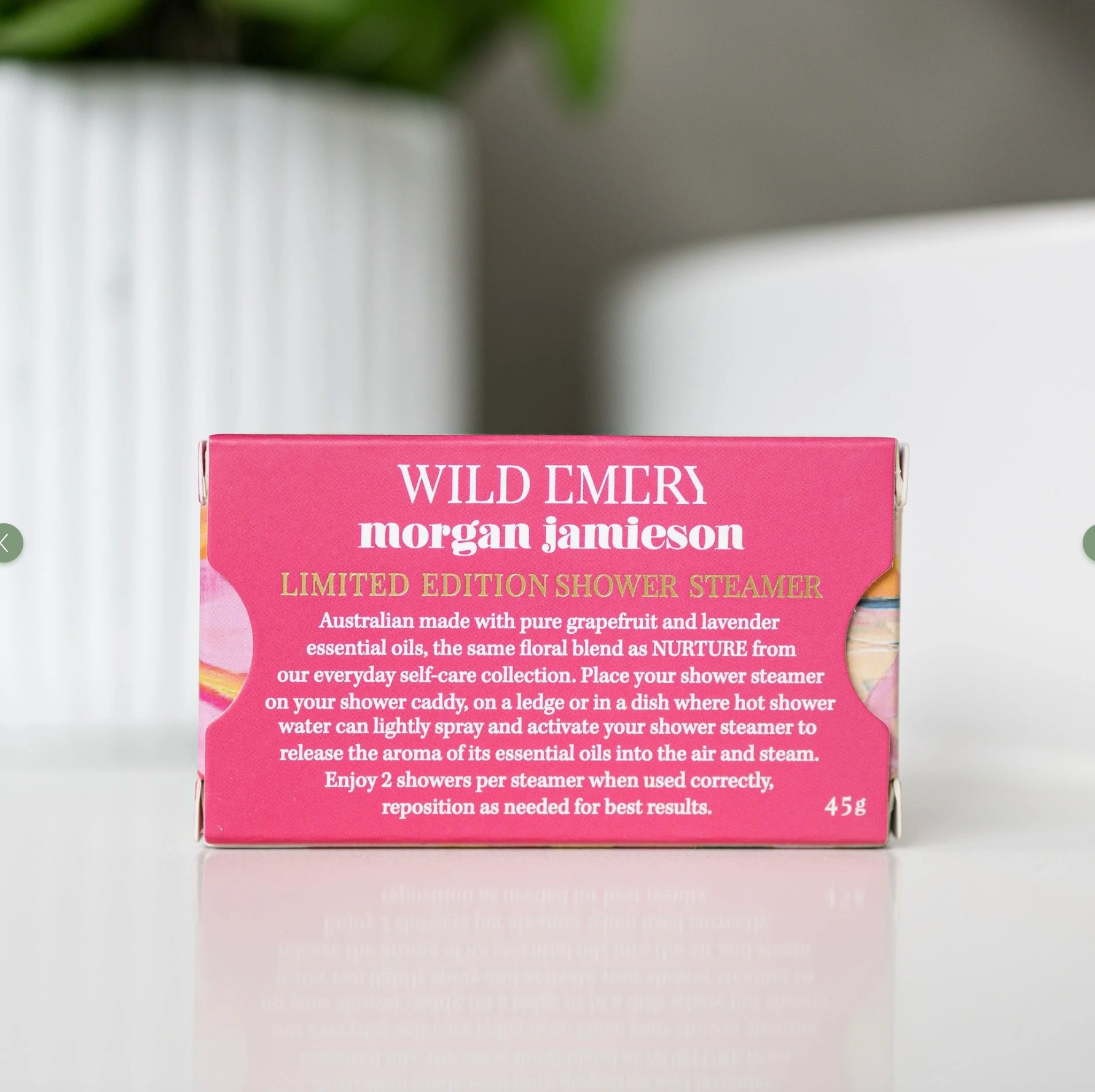 Wild Emery Morgan Jamieson Shower Steamers
