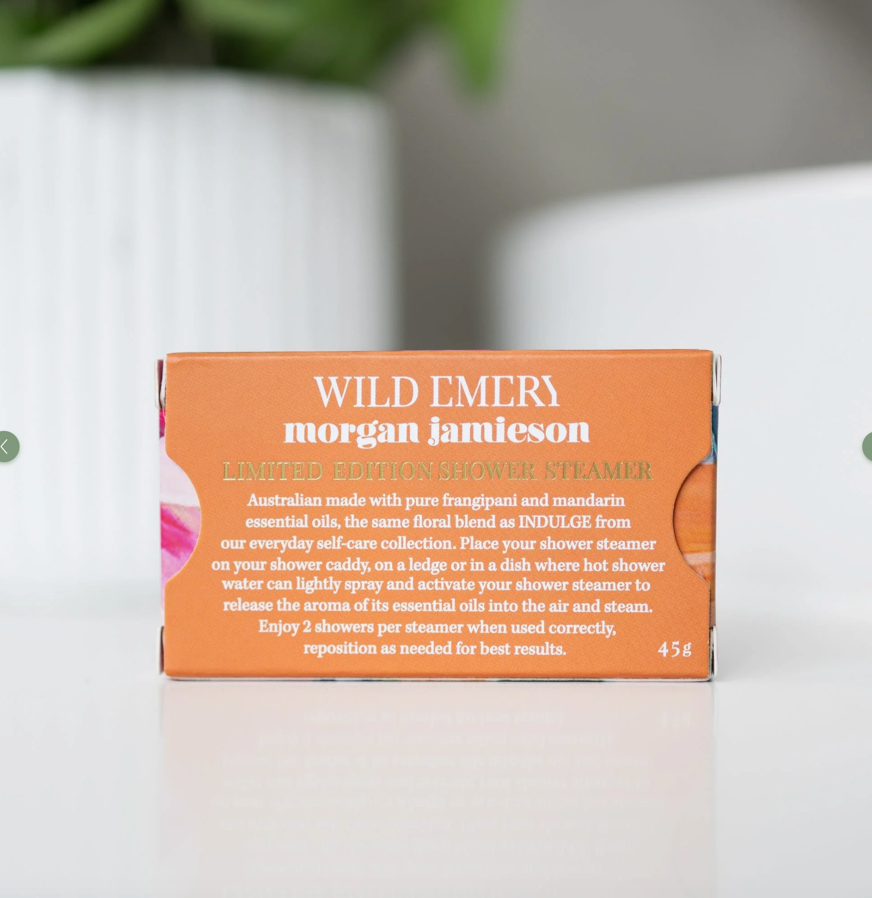 Wild Emery Morgan Jamieson Shower Steamers
